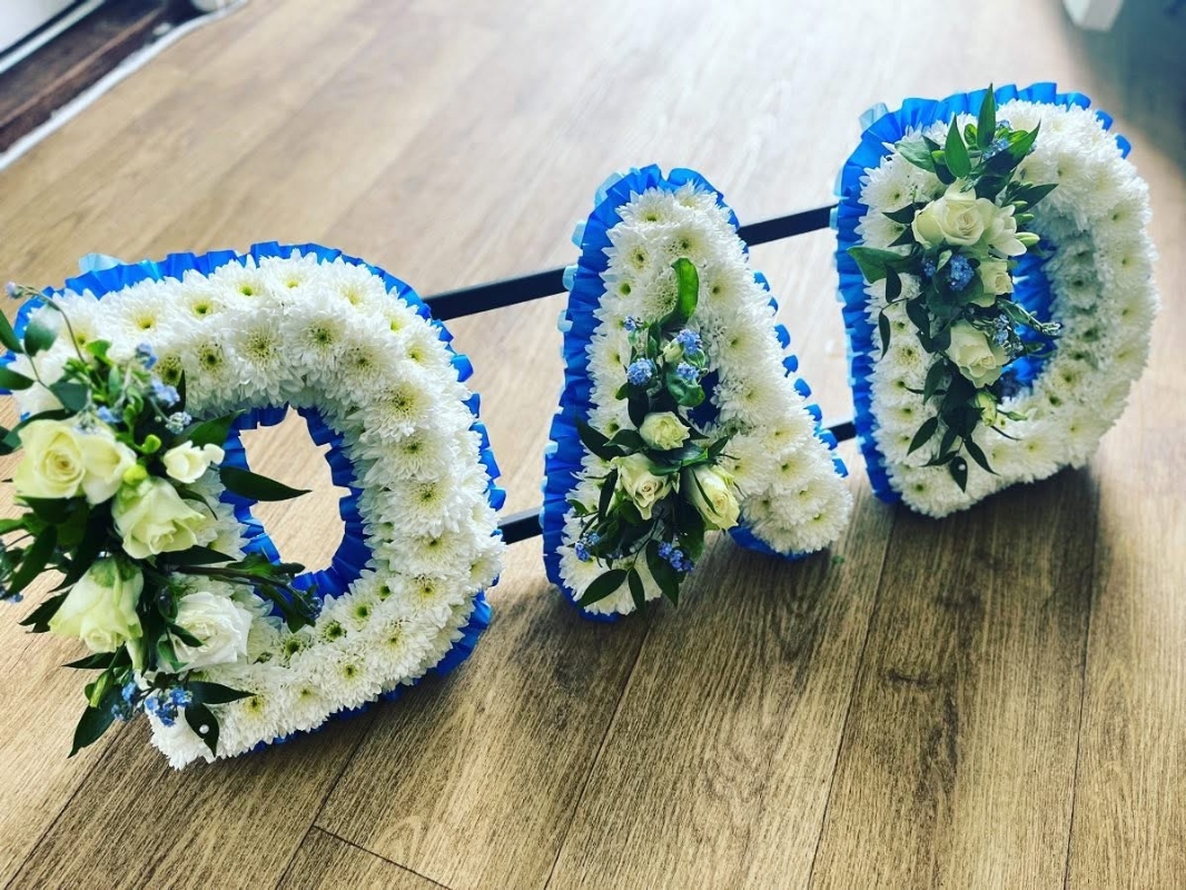 Chrysanthemum Based Letters