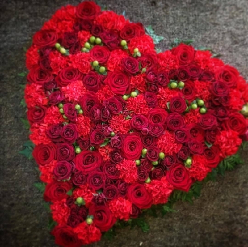 Full Rose Heart