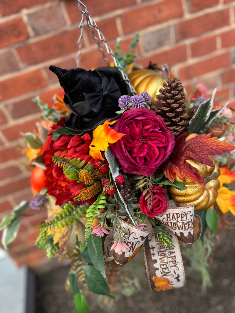 Large Autumn Hanging Baskets