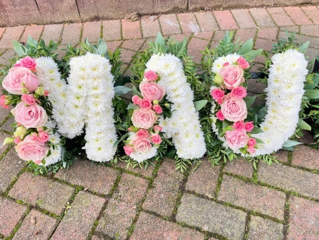 Chrysanthemum Based Letters
