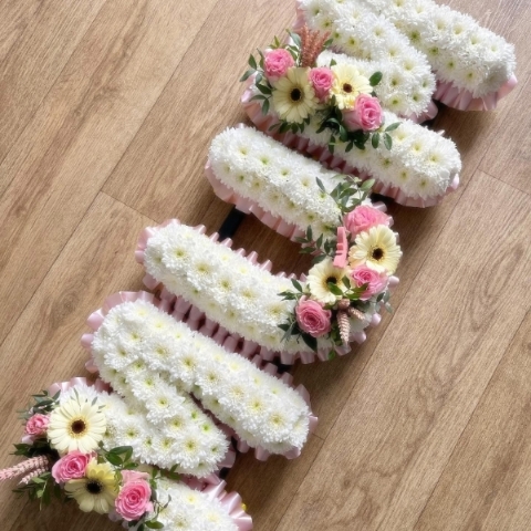 Chrysanthemum Based Letters